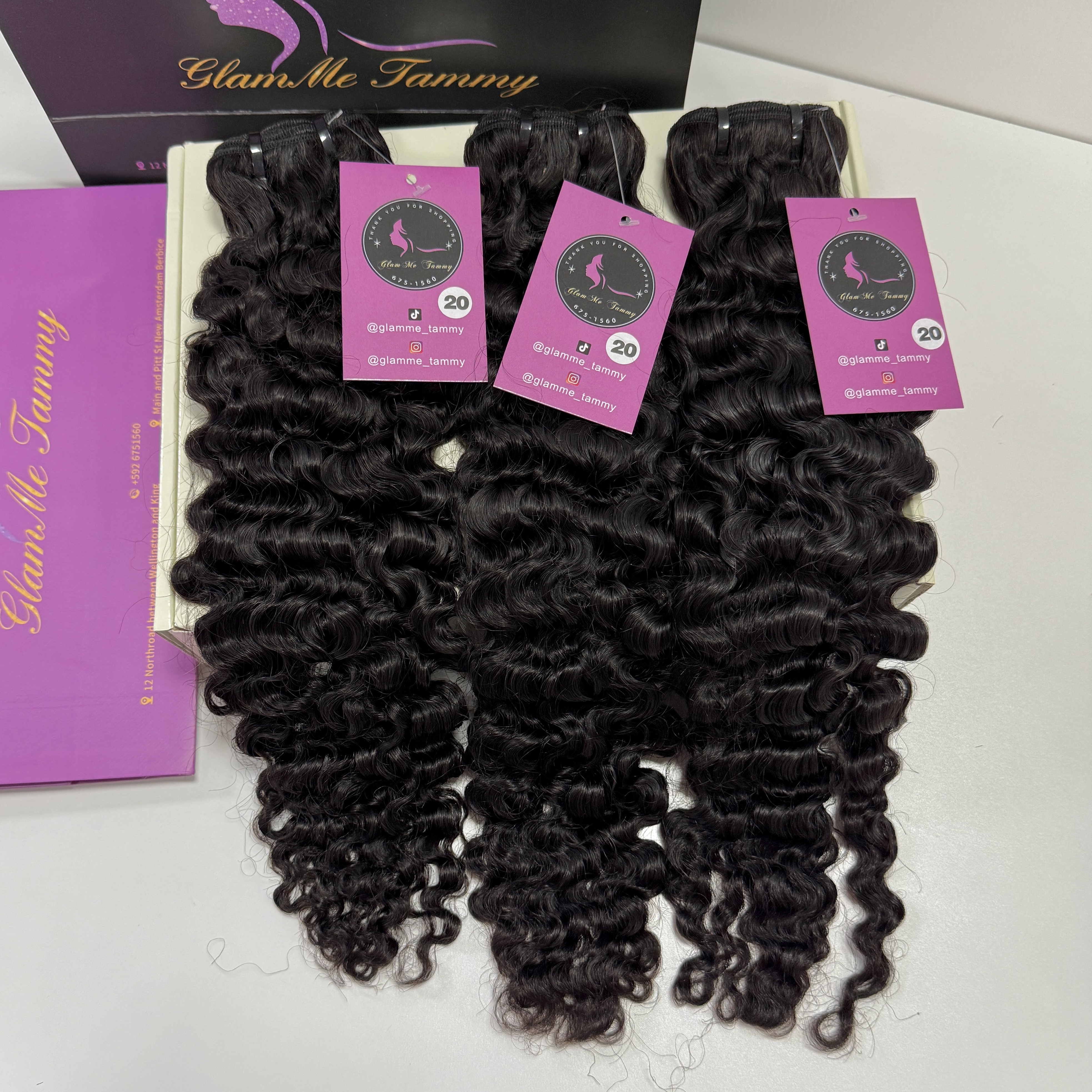 Burmese Curly Hair Bundles