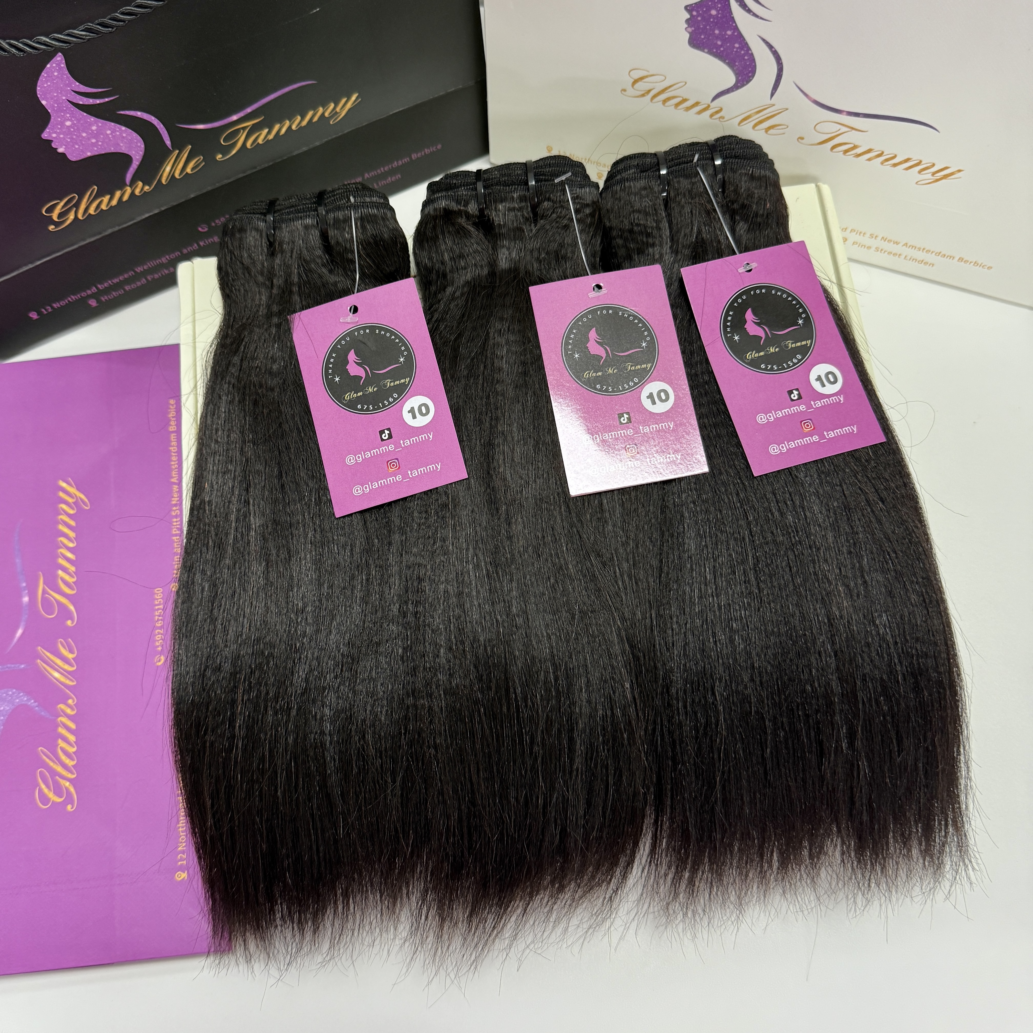 Yaki Straight Hair Bundles
